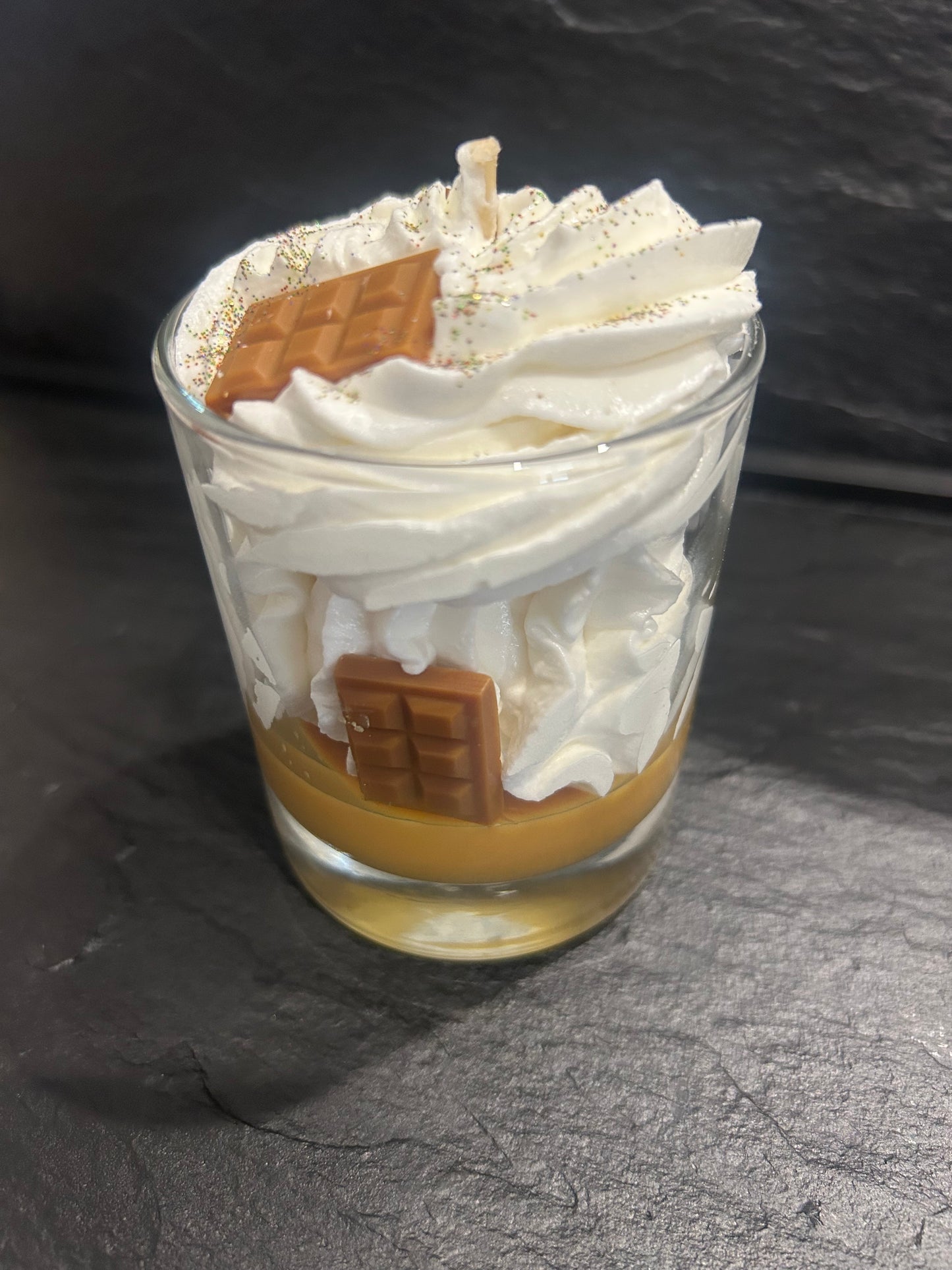 Bougie Chantilly Rocher praliné