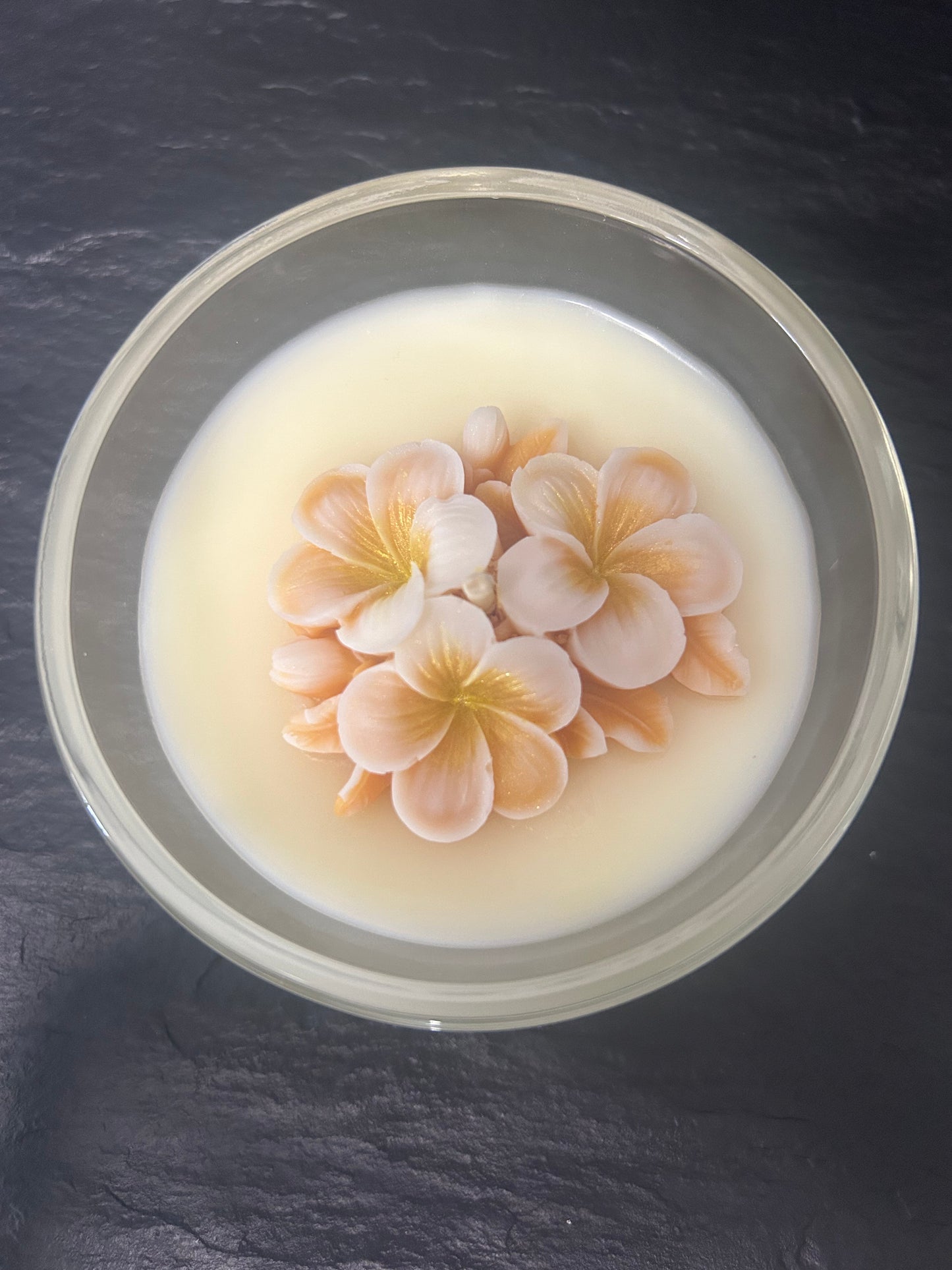 Bougie "Fleur de frangipanier"