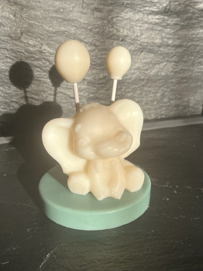 Bougie Elephant ballon