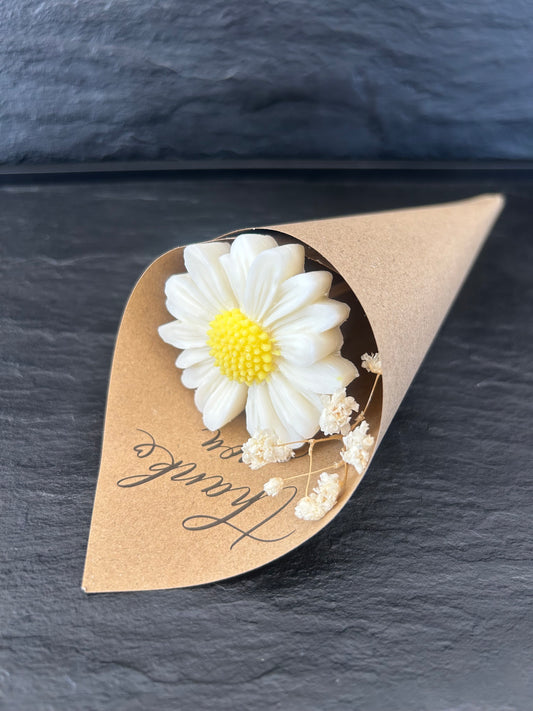 Fondant La marguerite (coeur jaune)