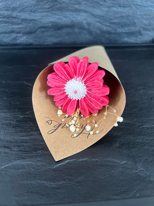 Fondant La marguerite (coeur blanc)