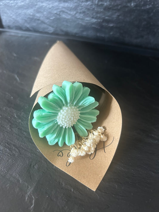 Fondant La marguerite (coeur blanc)