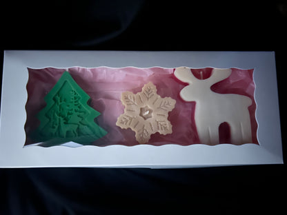 Coffret 3 bougies